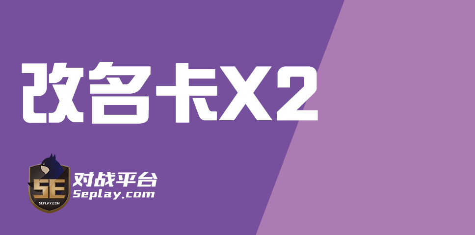 改名卡*2